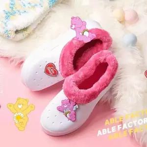 [콩심팥심]에이블 케어베어 겨울 실내화