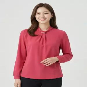 [조이너스][조이너스]셔링 블라우스티셔츠-JS23KL3002298A