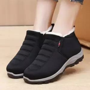 여성 겨울 방한화 패딩 부츠 슬립온 TT04 단화 여성신발 방한화 털신발 겨울부츠 패딩부츠