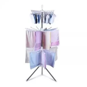 3단 회전 빨래 건조대 수건 건조대 빨래걸이 접이식빨래건조대 회전식 실내건조대