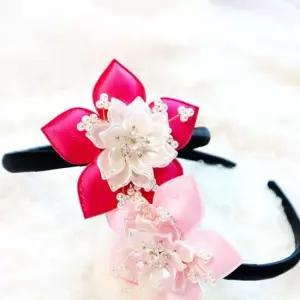 크리스탈 큐빅 헤어밴드 명절 한복 머리 장식 예쁜 악세사리 배씨머리띠 명절 배씨 설날