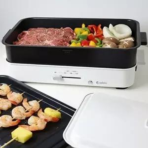 [셀러허브 가전]벤하임BER04001 멀티 전기그릴 2in1 전골팬 그릴팬 뚜껑 하나로 전기냄비