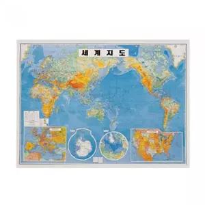 영진 세계지도 코팅 1070x780 월드맵 개(1개입)