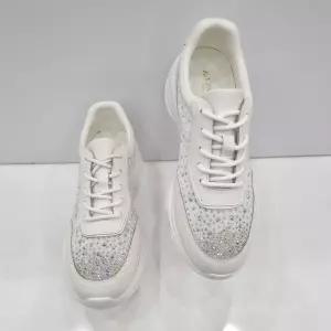 [탠디]미셸by탠디 여성 5CM 그라데이션 큐빅 포인트 여성 키높이 스니커즈 DD_