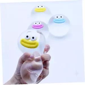아동 감각 발달 오리 캐릭터 말랑한 촉감 손 놀림 스트레스 해소 워터 볼 완구