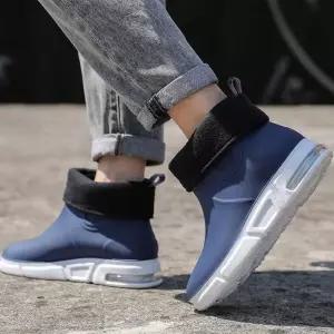 [라일리] Rly 장화 방수 첼시 방한 신발 레인 기모 부츠 남자