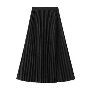 [라일리여성의류] Rly 여성 플리츠 스커트 여자 주름 롱 치마 스커트