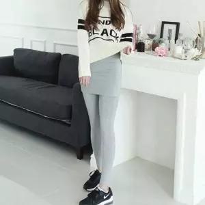 [라일리여성의류] Rly 데일리룩 여성 3부 치마 레깅스