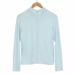 [라일리여성의류] Rly 여성 후드 집업 L 스카이 여름집업 쿨링자켓