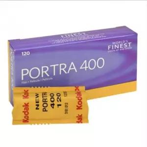 즉석카메라필름 기존 Kodak PORTRA 400 터렛 120 전문가용 컬러 필름 야외 인물 핀 그레인만료일 2025