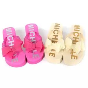 [라일리] Rly 베리슈 여성7cm스펀지 통굽 쪼리슬리퍼 샌들