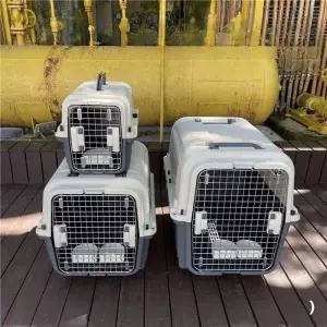 대형견 비행기용 켄넬 접이식 캐리어 강아지 고양이 애견