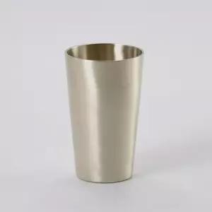 전통 유기그릇 방짜유기컵 유기술잔 490ml