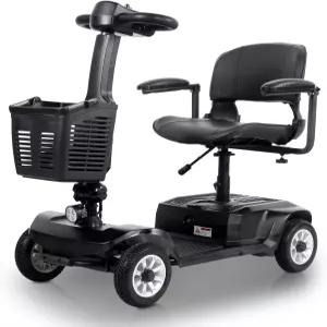 SEEDREAM 4 휠 모빌리티 스쿠터 - 전동 휠체어 장치 여행 성인 노인을 위한 소형 헤비 듀티 모바일 충전기