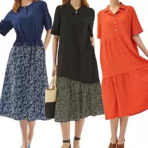 [바캉스룩/이지룩]L. 크링클 썸머 원피스 3종 택1