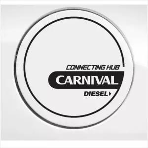 카니발 주유구 데칼스티커 4세대 차량 전용 스티커 자동차 장식 용품 mWF4+8jMB