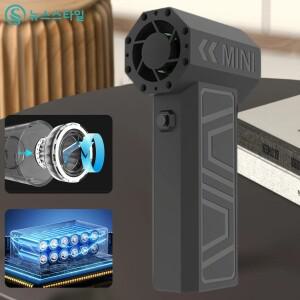 휴대용 핸드헬드 강력 송풍기 360000RPM 미니 터보 제트 팬 고속 진공 먼지 청소기 충전식 터보 블로워 팬