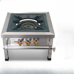 업소용 낮은렌지 가스버너 단안 고화력 주물 액화석유가스