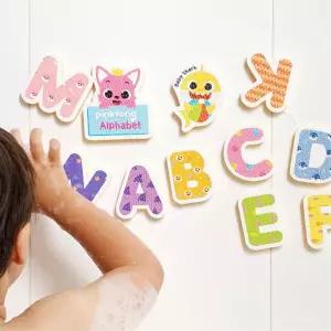 목욕놀이 방수 욕실스티커 알파벳 영어공부 알파벳블럭 학습완구