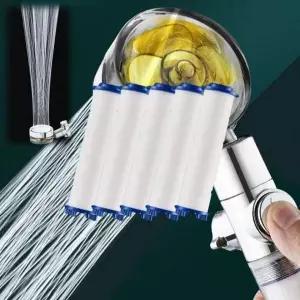 절수 필터 샤워기 원터치 교체형 헤드 간편 청정 샤워 필터