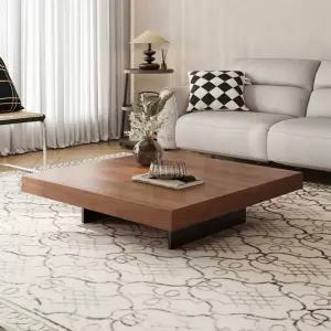 북유럽 정사각 원목 티 커피테이블 소파 거실 다도