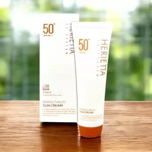 헤리에타 멀티 선크림 90ml 자외선 차단 제 비비 크림 파운데이션 스킨 케어 이스 처