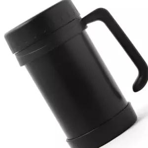 스텐머그컵 휴대용물컵 보온 스텐 블랙 보냉컵 컵 500ml 진공 머그컵 물컵 스포츠물컵