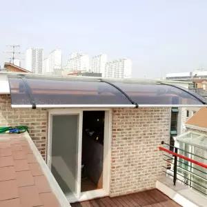 캐노픽스 1270X7500 렉산캐노피 현관비가림 고정어닝