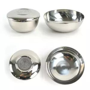 스텐 식기 한식 제사 밥 밥공기 뚜껑밥 27종 주발 그릇세트 국 밥국 뚜껑