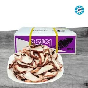 왕 홍 맛 진미 백 다리 채 가문어 오징어 참 10kg
