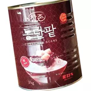 참존 통단팥 빙수용 3kg 팥빙수