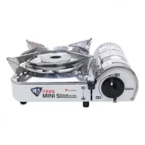 휴대용 버너 코펠 렌지 미니 용품 캠핑용 취사 가스 호스 맥스