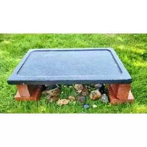 맥반석 돌판 바베큐 구이용 캠핑 구이판 두께 고기불판 석쇠