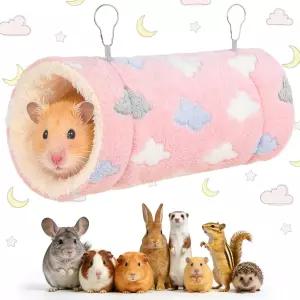 페럿 쥐 기니 돼지 터널 - 놀이와 휴식을 위한 RAINFLOW 부드러운 토끼 고슴도치 햄스터 다람쥐 슈가