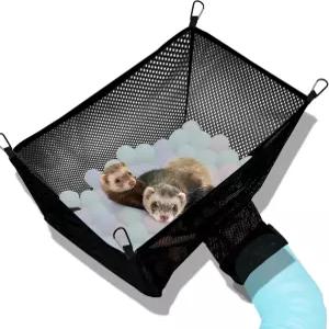 터널 시스템과 호환되는 케이지용 페럿 볼 피트 해먹 플레이펜 장난감 상자 큐브(볼 미포함)