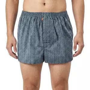 [롯데백화점]비비안 남성트렁크 순면60수 매쉬망 마름모나염 2컬러세트 TP4408F