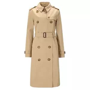 [롯데백화점]버버리 여성 롱 트렌치코트 8111447 - 40 ADO 허니웰 HONEYWELL