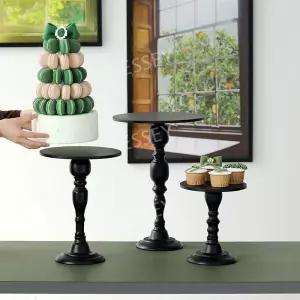 높은 파티플레이트 디저트 스탠드 플레이트 케이크 진열 트레이