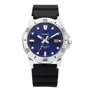 [하프클럽/카시오]카시오 MTP-VD01-2EVUDF 아날로그 남성 우레탄시계 타임메카