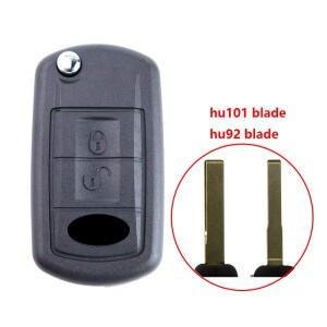 랜드 로버 레인지 스포츠 LR3 디스커버리 HU101 HU92 블레이드 용 자동차 키 Fob 케이스 쉘 하우징
