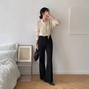 [코코블랑] 로터 스판 세미 부츠컷 슬랙스