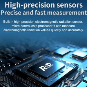 A20F-3-In-1 전자기장 방사선 검출기 테스터 EMF 미터 다기능 휴대용 무선 주파수 경고 미터