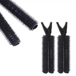 헤어 스타일링 도구 2p 뿌리 부피 연출용 집게형 볼륨롤 자가 미용 홈케어