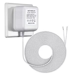 애니엘렉 24V 초인종 변압기 C 와이어 어댑터 Nest Sensis Ecobee 하니웰 WiFi 온도 조절기 링 스마트