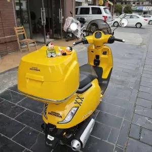 모던 바이크 클래식 레트로 블랙 탑박스 사이드백 입문용 XX 신발끈 스티커 9.5 x