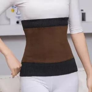 [라일리여성언더웨어] Rly 니트 벨벳 기모 방한 복대 복부워머 배를따뜻하게