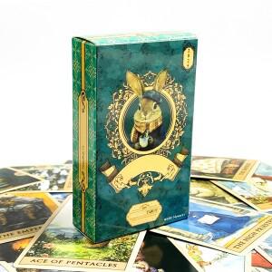 2025년 신형 타로 카드 78장 덱 영어 버전 운명 예측 점술 보드 게임 가족 모임