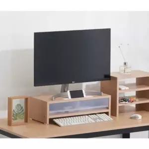 웰우드 디피로 500 서랍형 2단 모니터 받침대 완제품 MT-09