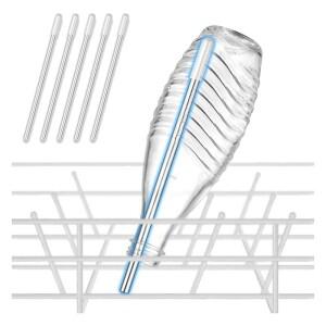 소다스트림 크리스탈 및 듀오용 식기 세척기 삽입물, 확장 실리콘 캡, 26.7 cm, 5 개