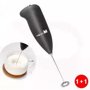 홈카페 우유거품 라떼아트 전동 휘핑 자동 스테인리스 거품기